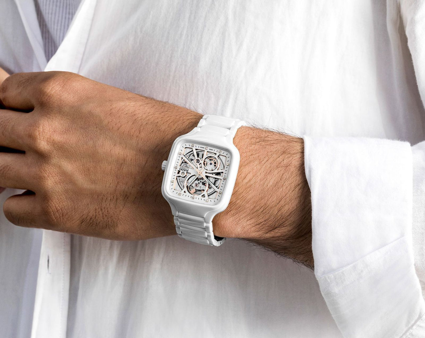 Rado TrueSquare Full White