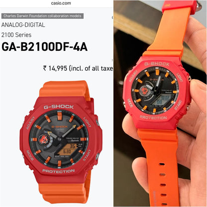 Gshock GA-B2100DF-4A Chales Drawin Edition