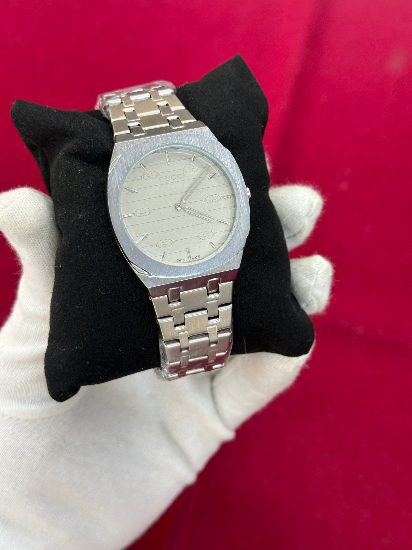 Gucci Slim silver+Gray Regular Quality