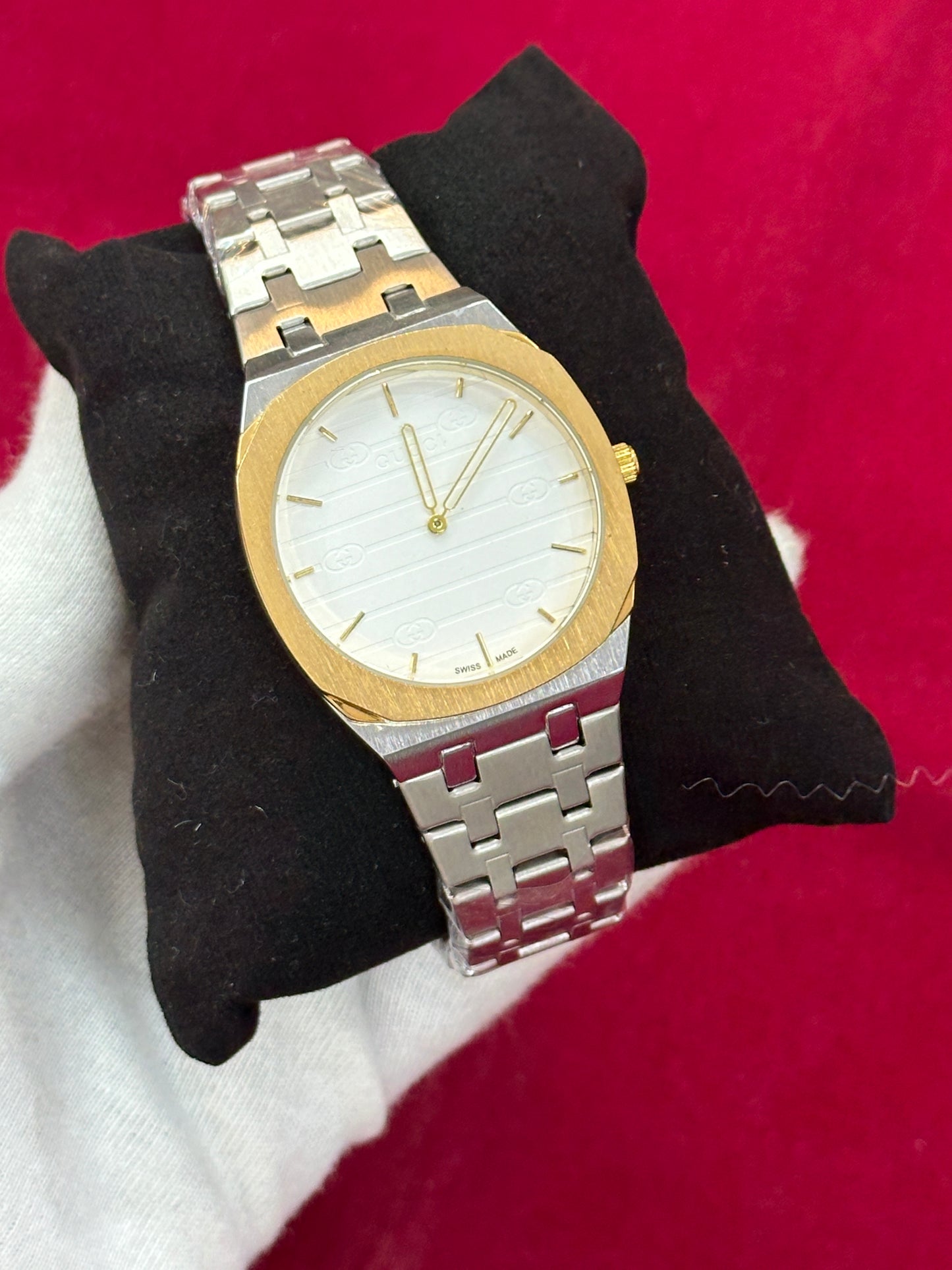 Gucci Slim SilverGold+White Regular Quality