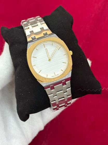 Gucci Slim SilverGold+White Regular Quality