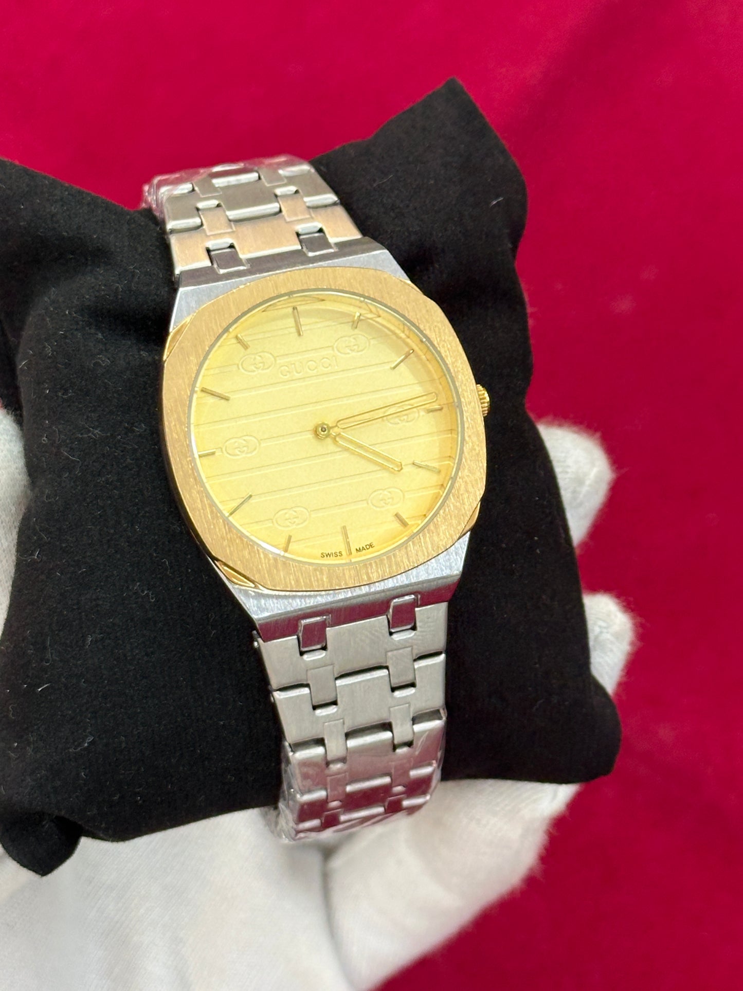 Gucci Slim SilverGold+Gold Regaular Quality