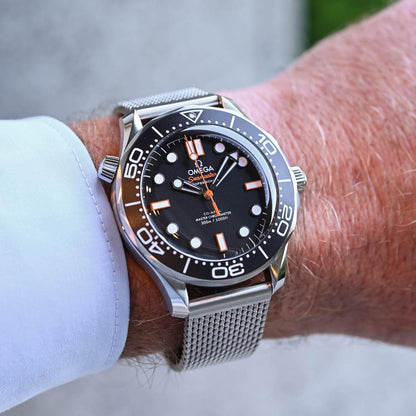 Omega diver 300M Mesh belt