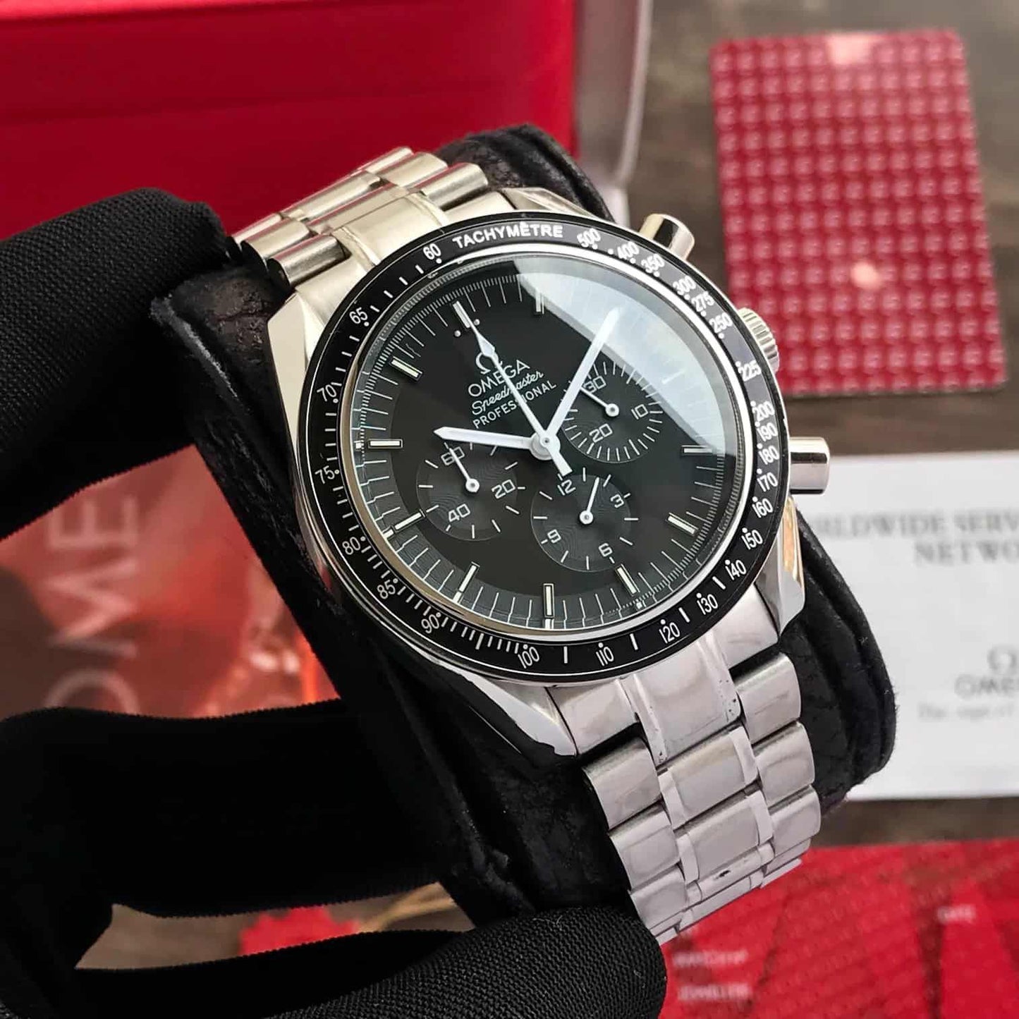 Omega Speedmaster Professional Silver Chronograph