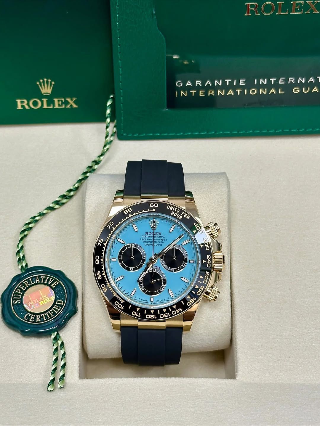 Rolex Daytona Silicon tiffiny dail