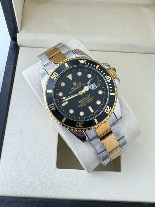Rolex Submariner dual tone black dial