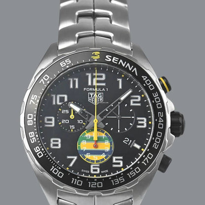 Tag Heuer formula1 X senna steel watch