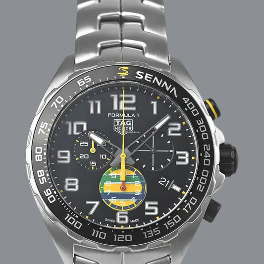Tag Heuer formula1 X senna steel watch