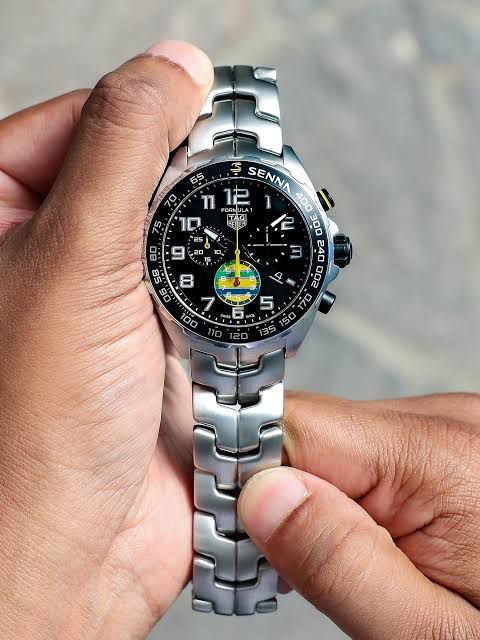 Tag Heuer formula1 X senna steel watch