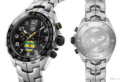 Tag Heuer formula1 X senna steel watch