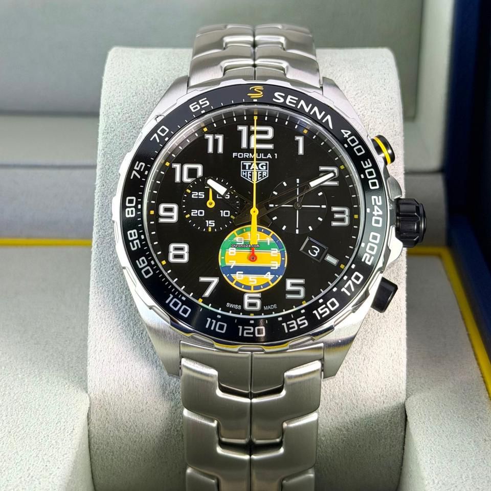 Tag Heuer formula1 X senna steel watch