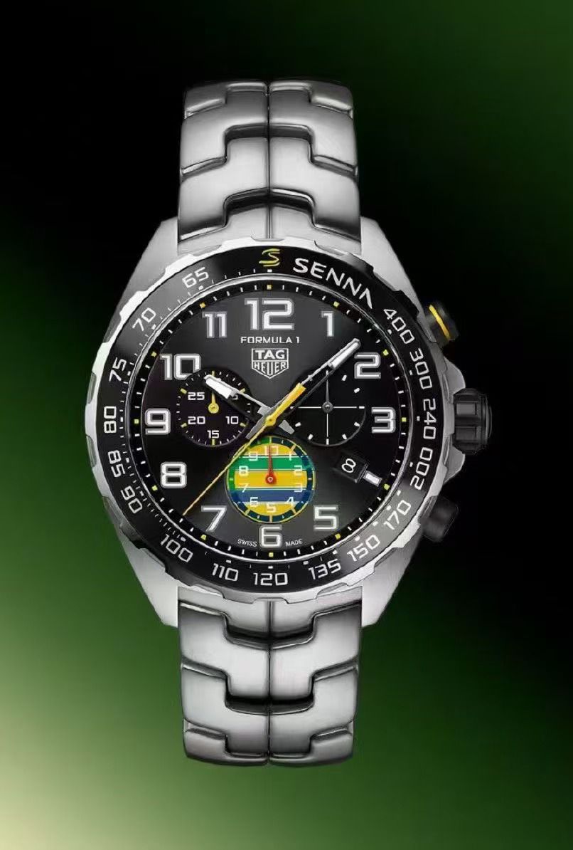 Tag Heuer formula1 X senna steel watch